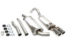 Audi Cabriolet 8G/B4 1991-2000 Rostfritt Sportavgassystem Catback TA Technix